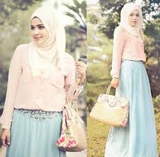 26 Trend Model Baju Muslim Wanita untuk Pesta 2015