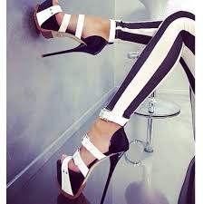 Black And White Platform High Heels - Shop for Black And White ...