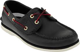 Timberland Classic 2-Eye Boat Shoe (Black Smooth) [GJI02] - $85.00 ...