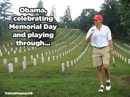Image result for obama golf cart in ditch pics