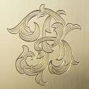 Leaf Script Lettering Monogram: Armstrong Engraving &amp; Custom Jewelry
