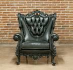 Sofa Sleeper In Dark Brown Faux Leather 49500 Furniture ...