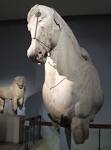 File:Cavallo dal cocchio del mausoleo di alicarnasso, 350 ac. ca ...