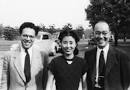 APS Physics | FHP | Abraham Pais, Sumiko Yukawa, and Hideki Yukawa
