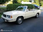 1986 Dodge 600 Convertible id 13194 | Motortopia