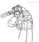 X Men coloring page