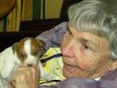 Visiting Donna Stewart - Judy with Puppy - Visiting-Donna-Stewart-Judy-with-Puppy-500x375