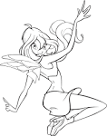 Winx da colorare - Fantasy
