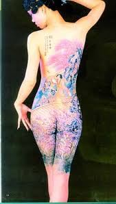  Japanese Style Body Painting