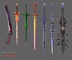 Anima  new swords set 1 by  Wen M on deviantART
