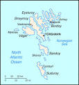 FAROE ISLANDS Travel Products and Danish, Faroese Languages