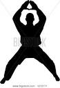  Martial Arts Silhouette Stock Illustration - 1272171 | BIGSTOCK
