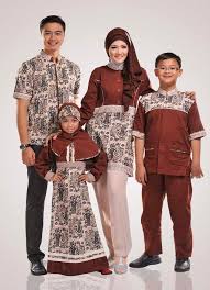Contoh Model Baju Batik Muslim Anak Terbaru