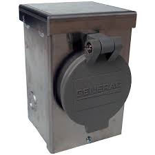 Generac GNC-6346 30 Amp 125/250V Aluminum Power Inlet ...
