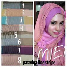 Pashmina Line Strip | Pusat Grosir Jilbab Modern