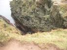 Skirting the abyss - a quick view down into the geo from the coastal path - via Daymix