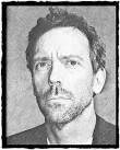 Pencil sketch of actor Hugh