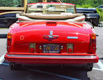 Rolls-Royce Corniche II Convertible - Red - Rear