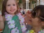 Fern with her daughter, Hazel.
