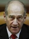 correction re: Ehud Olmert