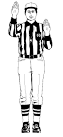 Amerikai Football: Bírói jelzések: incomplete pass, juggled pass ...
