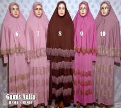 Grosir gamis syar'i murah model terbaru modern dan cantik