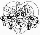 Powerpuff Girls Cooling coloring page
