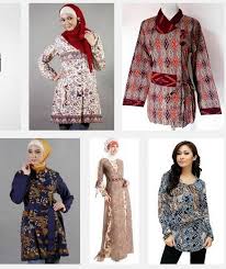 ModelBaju24: Model Baju Batik Wanita Muslim Modern 2015