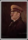 Ansichtskarte / Postkarte Portrait Adolf Hitler nach Ölgemälde Hugo Lehmann