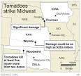 Midwest towns say early storm warnings saved lives - US news