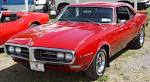 1968 Pontiac Firebird - Red - Front Angle