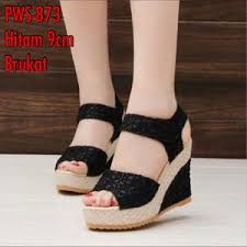 Jual sendal - sandal wanita - wedges - sendal wedges - sendal ...