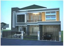 Contoh Design Rumah Lantai 2 Minimalis Modern | Gambar Rumah Minimalis