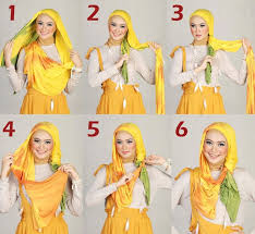 Picture] Cara Memakai Jilbab Ala MOSHAICT | Blog Dorie Shop