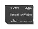 Sony 8GB Memory Stick Pro Duo Resolves Your Storage Problem « My ...