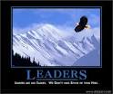 Pt. 2: Our Leaders : Why do many of our leaders , particularly ... 