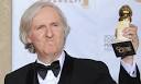 James Cameron poses with