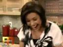 Rachael Ray strokes a corn cob