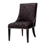 Awesome Solid Wood Black Armless Accent Chairs For Bedroom | Ariokano.