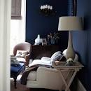 Midnight <b>blue living room</b> + white accents | Flickr - Photo Sharing!