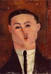 Paul Guillaume - Amedeo Modigliani. Artist: Amedeo Modigliani - paul-guillaume-1916