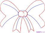 How to Draw a Hair Bow, Step by Step, Stuff, Pop Culture, FREE ...