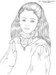 名画の大人の塗り絵