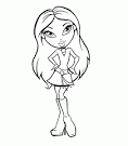 Bratz Coloring coloring page