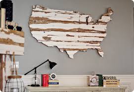 United States Barn Wood Map