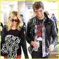 Ashley Tisdale  Back in LA with Martin Johnson Ashley Tisdale