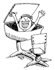 boy in desk - Clip Art Gallery