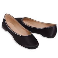 Esny Occasions® Satin Ballerina Flat Dressy Shoes Black | eBay