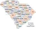 South Carolina SC - Counties