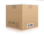 Cardboard box icon (PSD) | PSDGraphics